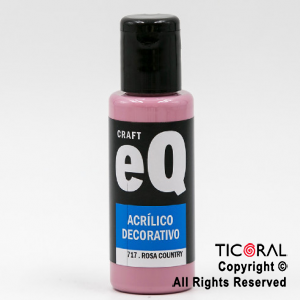 ACRIL.DECOR.EQ 717 ROSA COUNTRY 50ML X 1